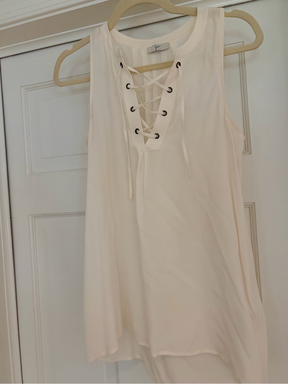 Joie Lace-Up Sleeveless Women's Top